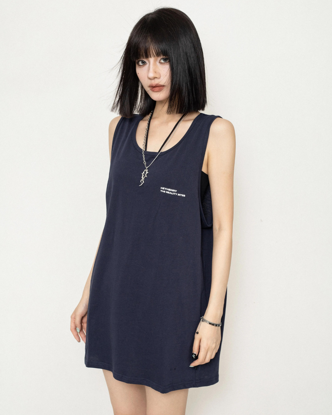 Street Casual Tank Top Dress ZRS0065