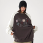 Retro Raglan Oversize Tops ACS0316