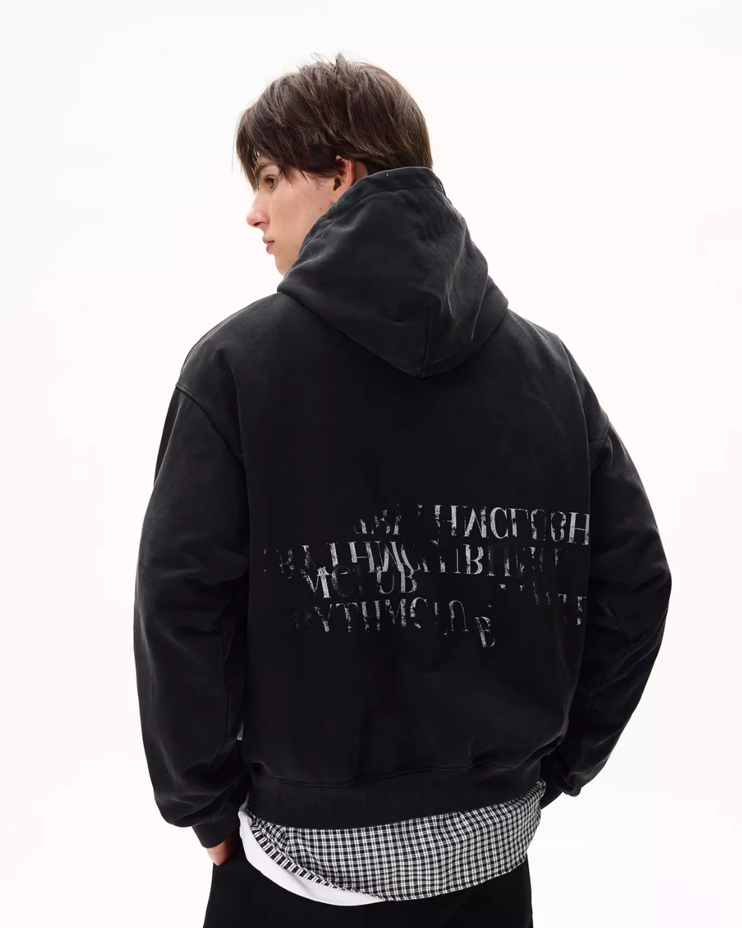 Stylish Logo Sweatshirt Hoodie MAD0004