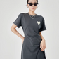 Heart Patch Dress LLA0049