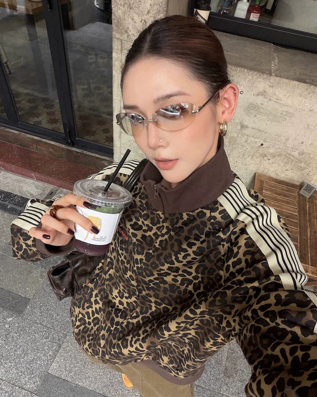 Leopard Track Sideline Jacket WWP0018