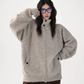 Stand Collar Knit Jacket ACS0352