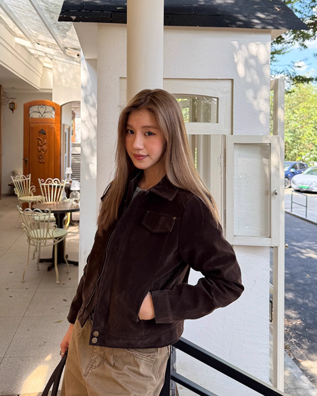 Vintage Faux Suede Jacket CYE0049