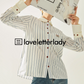 Retro Striped Long Sleeved Shir LLA0316