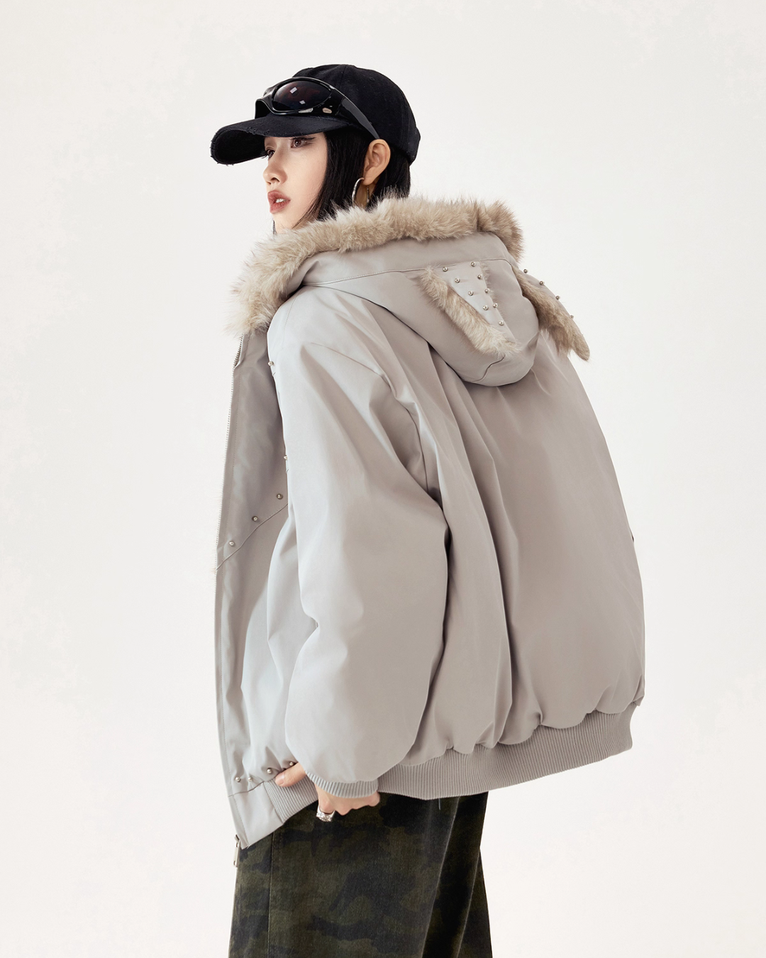 Cat Ear Fur Jacket ICM0104