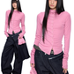 Slim-Fit Layer Top EZK0092