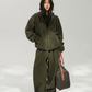 Fleece-Lined Zip-Up Hoodie / Wide Pants ACS0385
