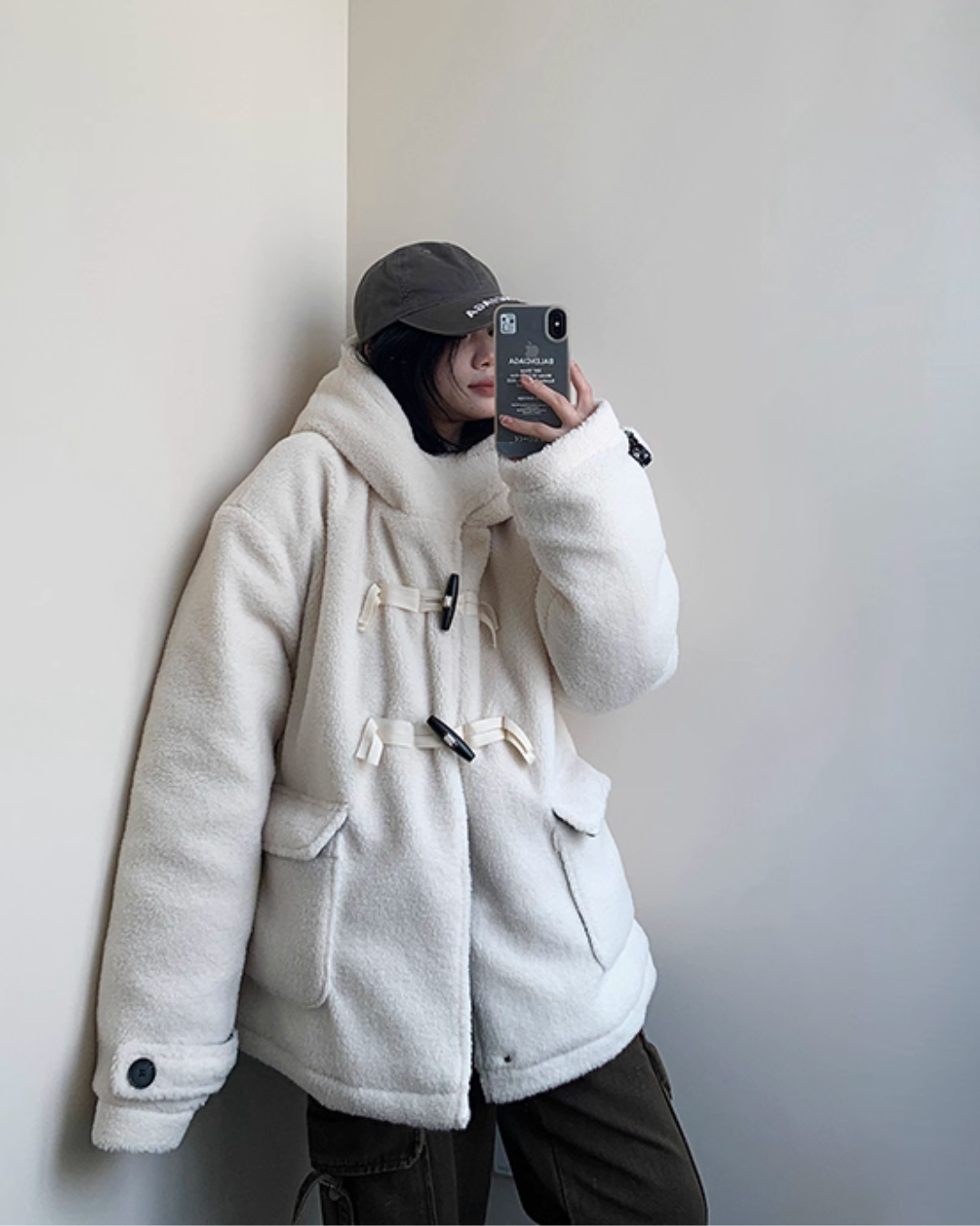 Fluffy Duffle Coat YLS0973