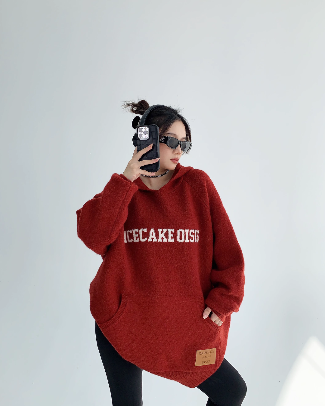 Front Logo Loose Hoodie YLS0016