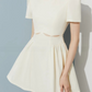 Shoulder Flare Dress DPY0045