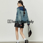 Denim Blue Short Jacket LLA0263