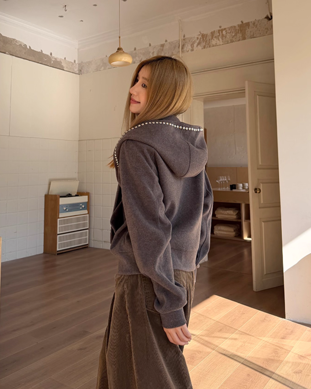 Rabbit Ear Knit Jacket CYE0089