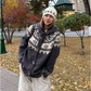 Nordic Pattern Hood Cardigan CYE0011