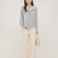 Bowtie Stripe Long Sleeve Shirt CHS0006