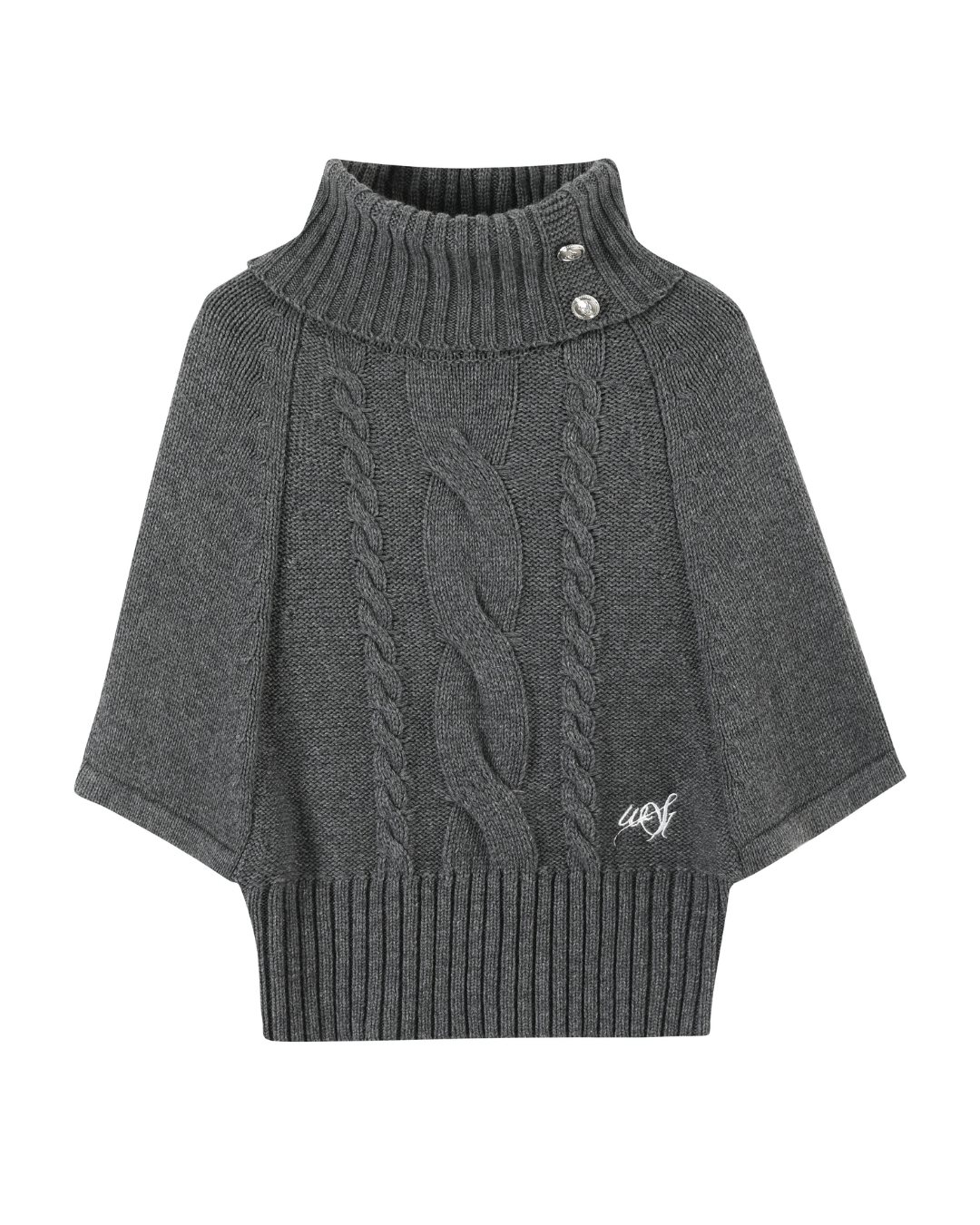 High-Neck Knit Top / Mini Skirt / Tight Long Dress / High-Neck Long Sleeve T-Shirt WEO0070