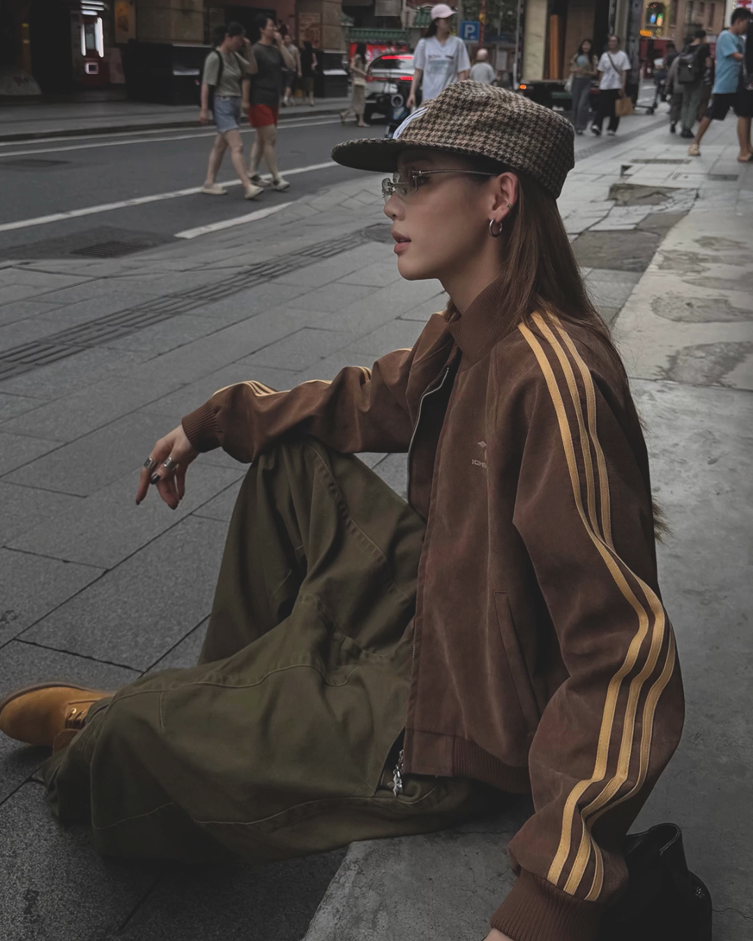 Fake Suede Track Jacket WWP0008