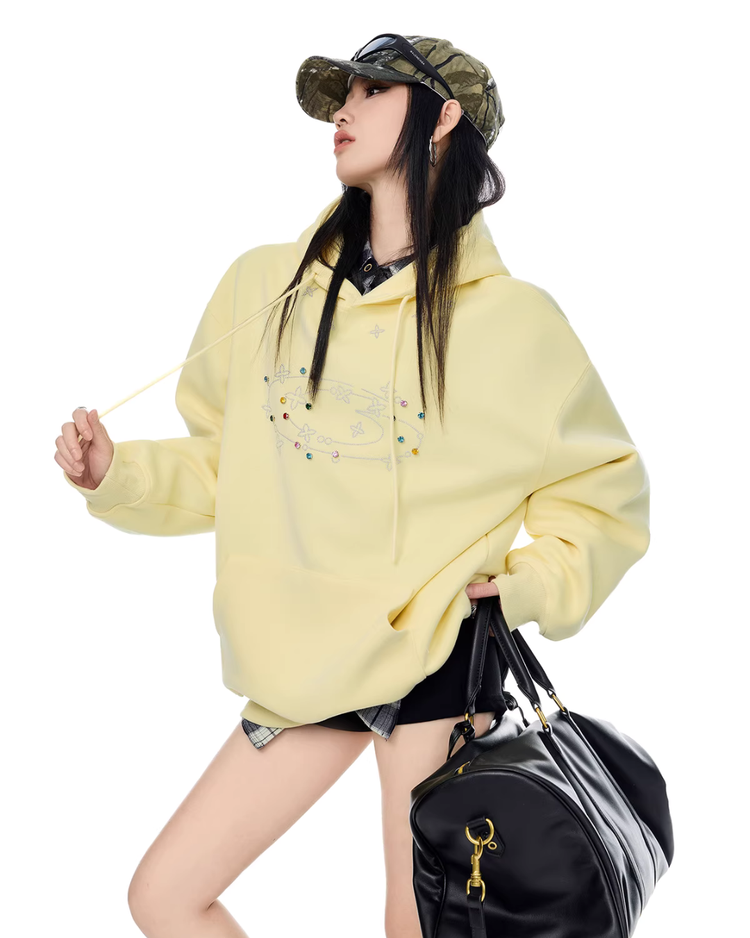 Bijou Logo Sweatshirt Hoodie ICM0117