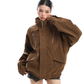 Stand Collar Suede Work Jacket BGS0021