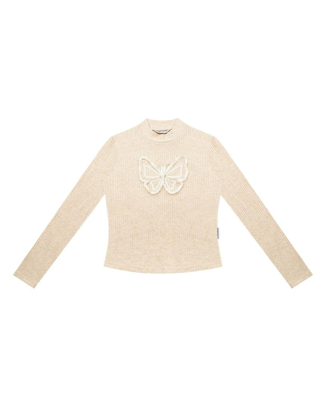 Butterfly Half Turtleneck Slim Knit ZZF0282