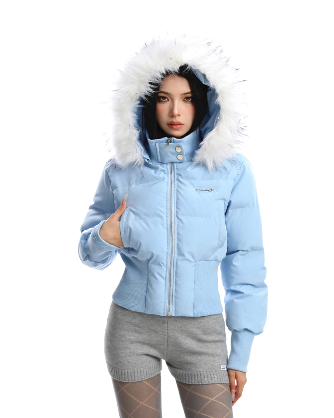 Fur Down Short Jacket BGS0039