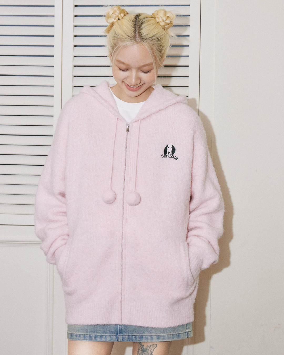 Cat Ear Knitted Hoodie WSO0005