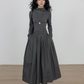 Half-Turtleneck Long Dress VAS0185