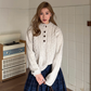 Half-Button Cable Knit CYE0084