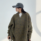 V-Neck Loose Silhouette Knit YLS0701
