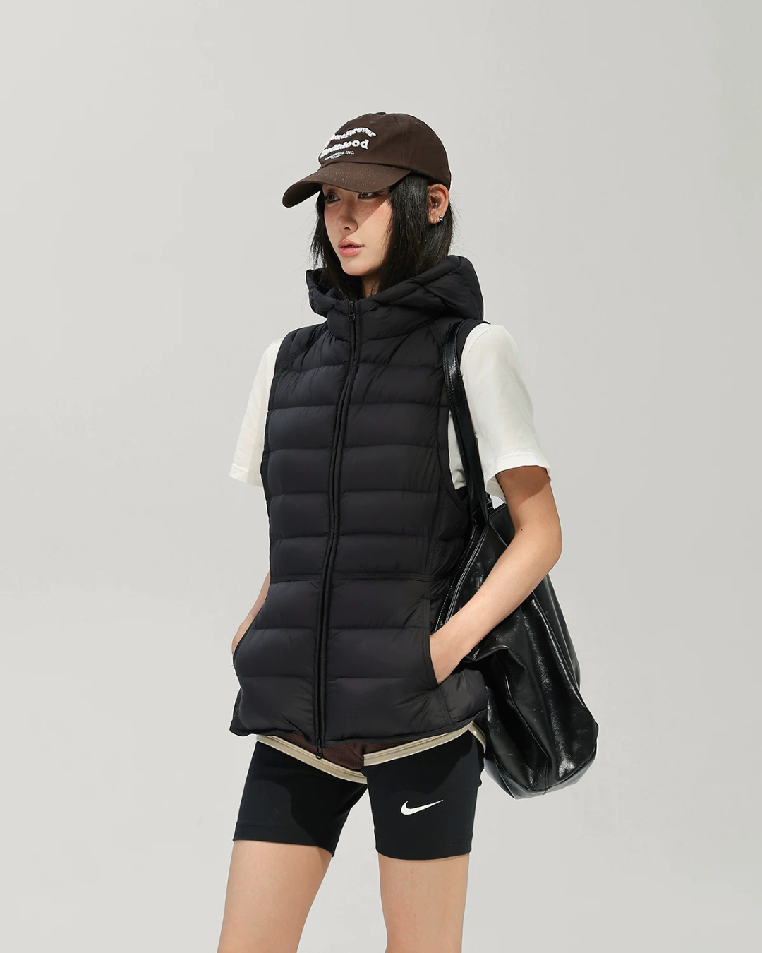 Hooded Down Vest ACS0380