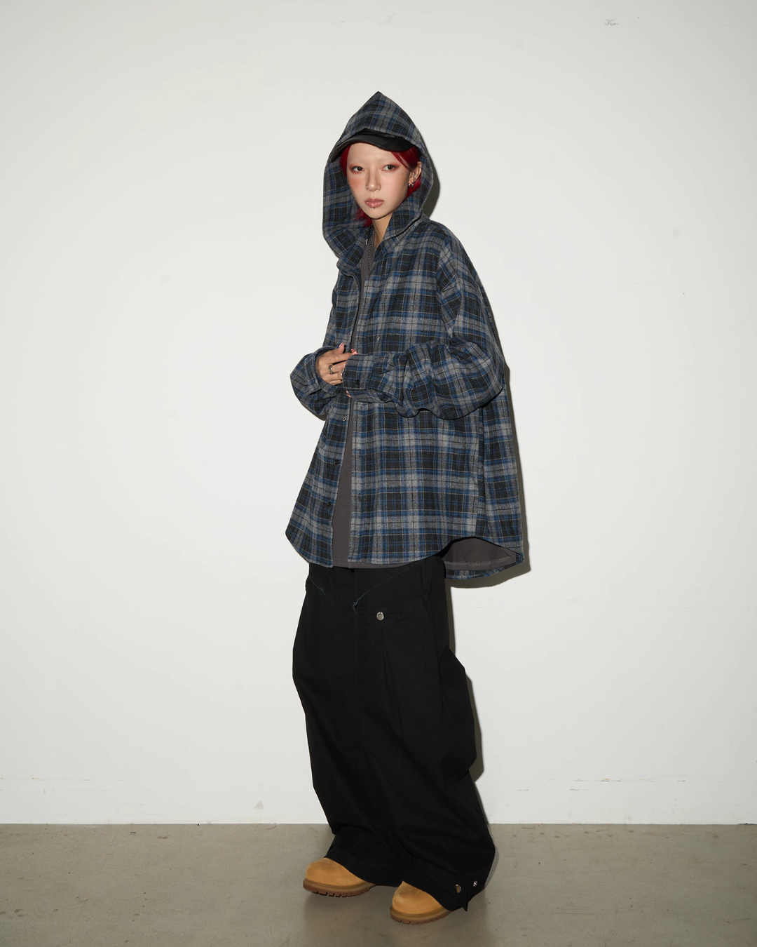 Plaid Long Sleeve Shirt MCY0007