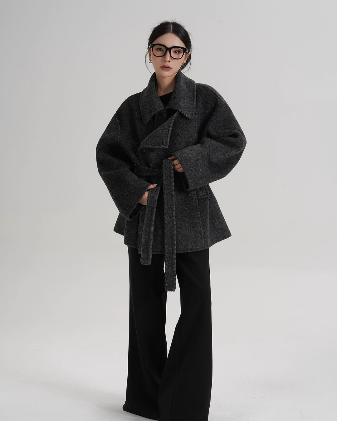Double Sided Woolen Over Coat SRS0359