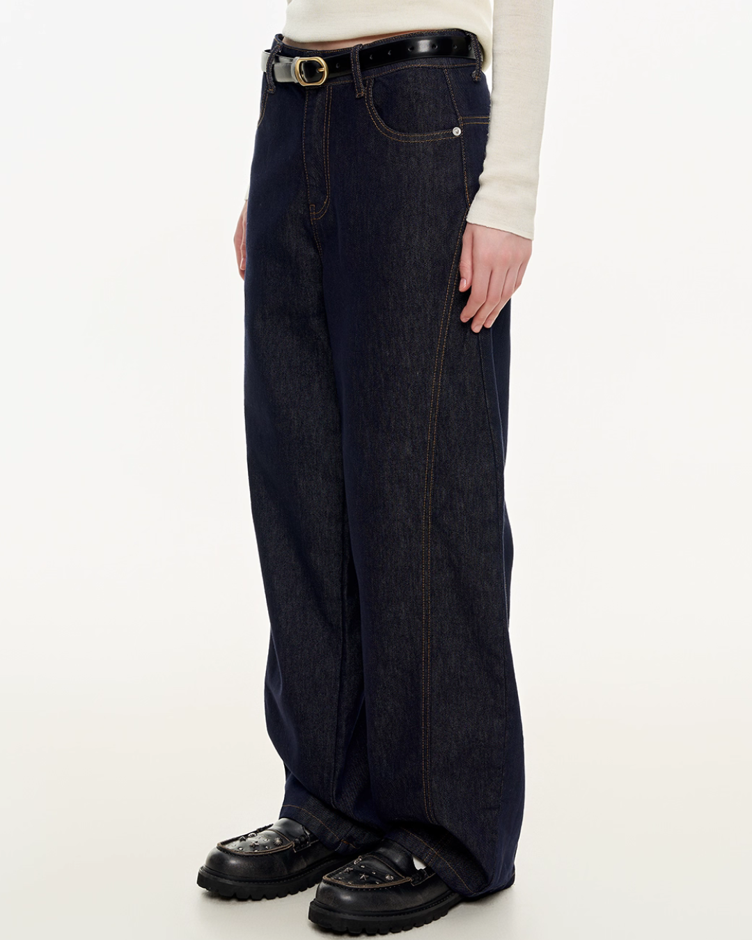 Wide Denim Pants MDB0007