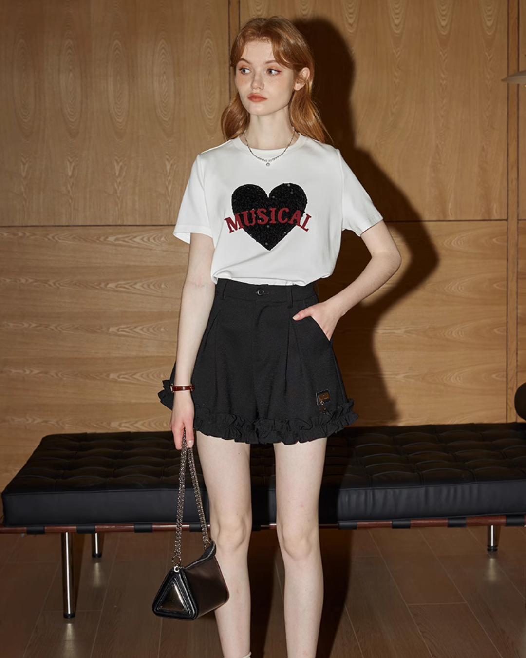 Heart Logo Short Sleeve T-Shirt KMV0014