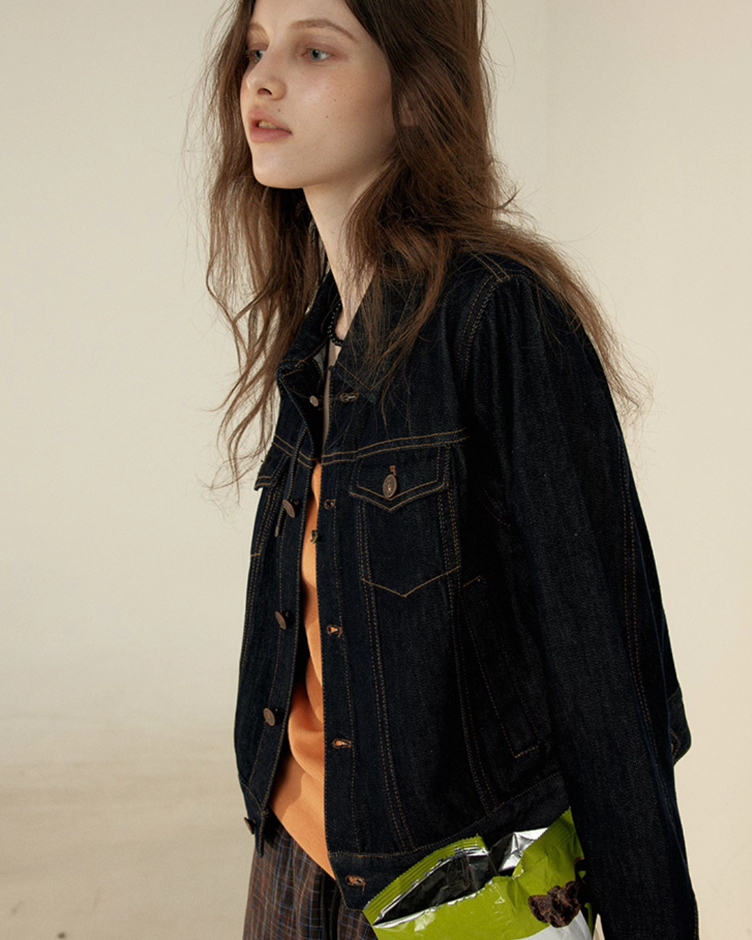 Vintage Blue Denim Jacket / Denim Pants RLZ0009