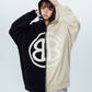 Bicolor Zip Hoodie AXN0011