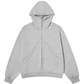 Ear Hood Long Sleeve Zip Hoodie BLB0031