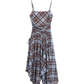 Vintage Plaid Suspender Dress BBK0001