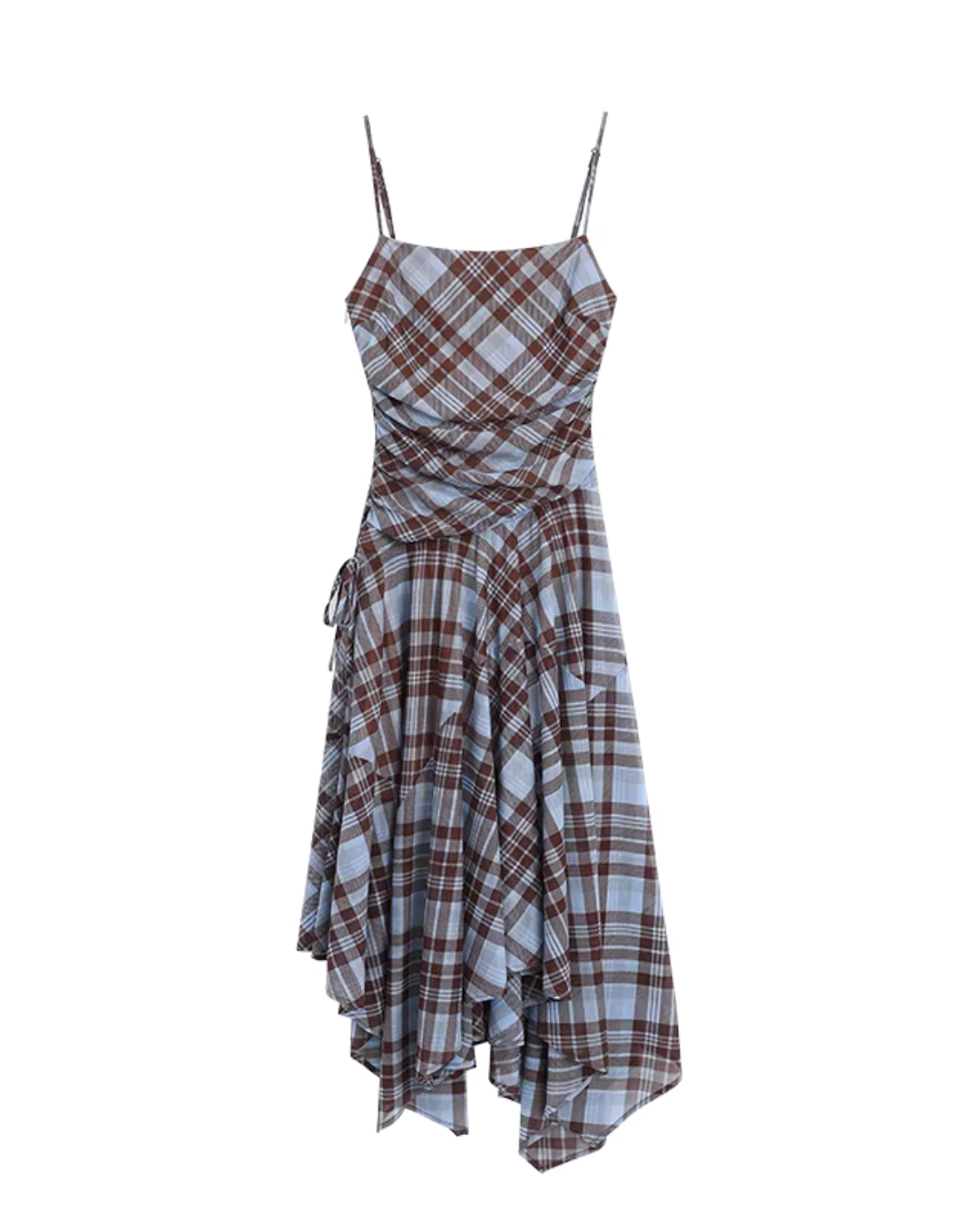 Vintage Plaid Suspender Dress BBK0001