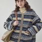 Ethnic Pattern Knit Jacket AMU0044