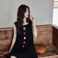 Flower Motif Balloon Dress SMS0011