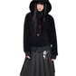 Short Wool Hooded Coat EZK0102