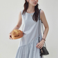 Asymmetrical Sleeveless Dress AMU0024