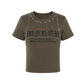 Metal Chain Round Neck T-Shirt IMO0089