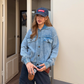Washed Knit Short Jacket CYE0080