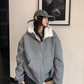 Fleece Lined Knit Hoodie YLS1007