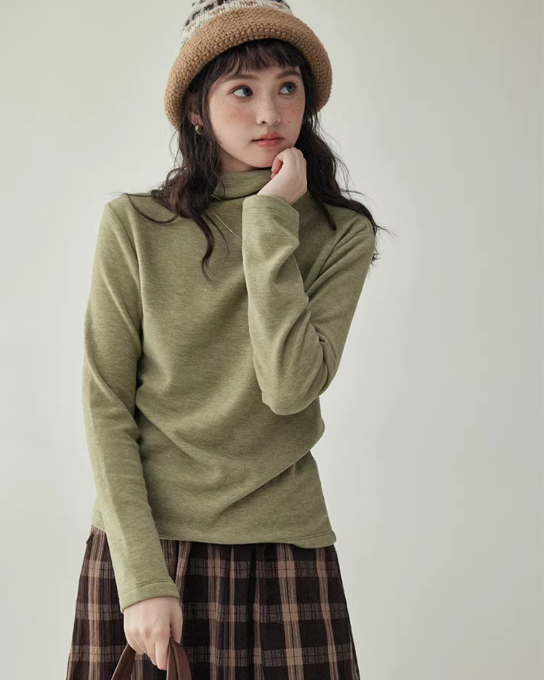 Basic High-Neck Top AMU0041