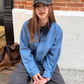 Vintage Washed Collar Denim Jacket CYE0053