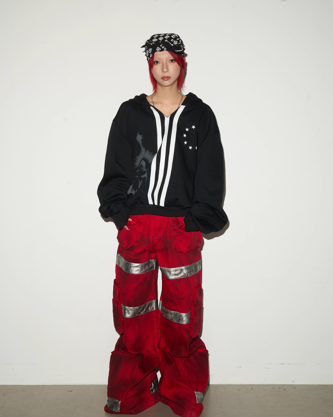 Street Dark Dirty Cargo Pants MCY0012