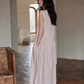 Asymmetrical Cotton Long Dress SMS0008