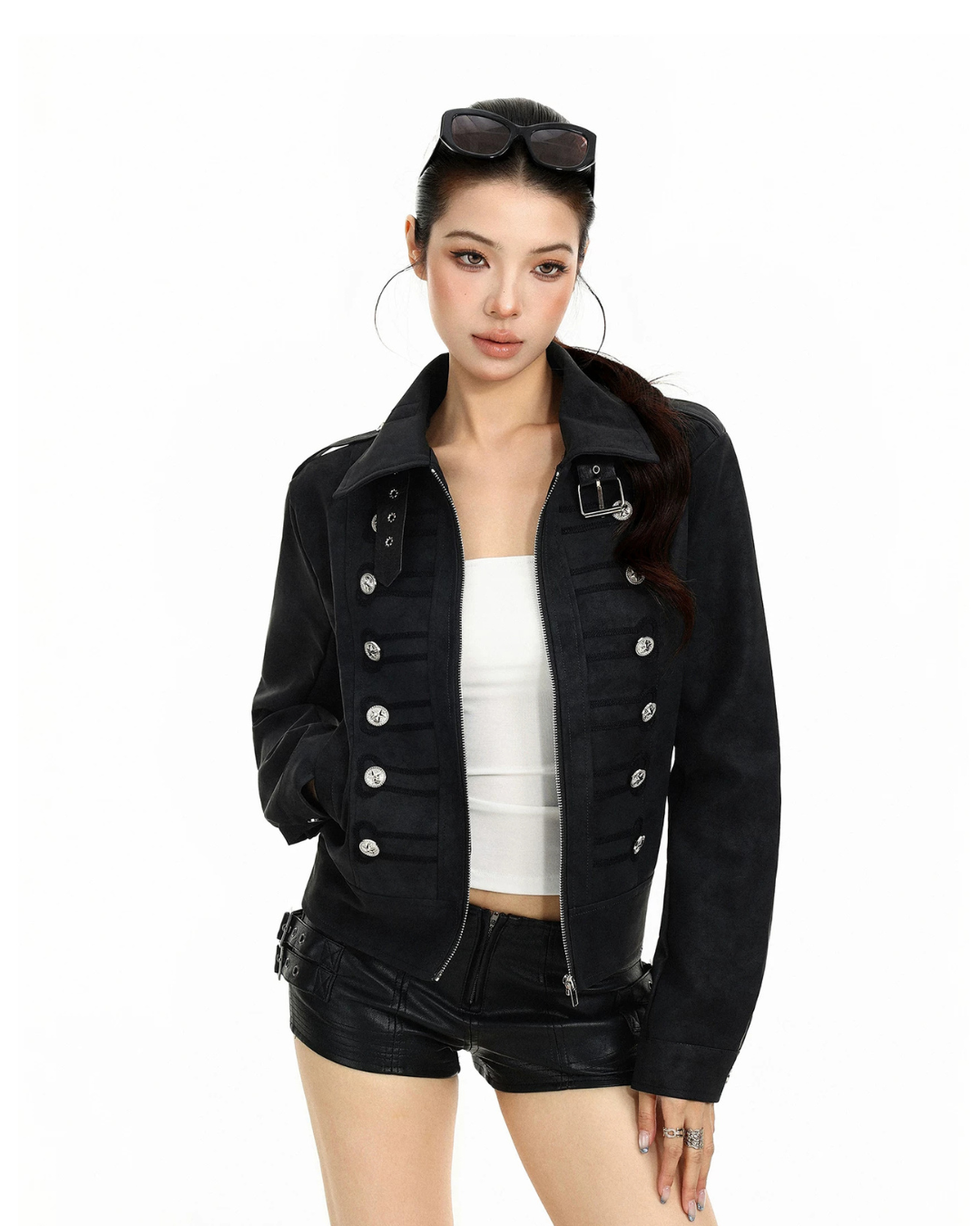 Napoleon Stand Collar Zip Jacket BGS0056